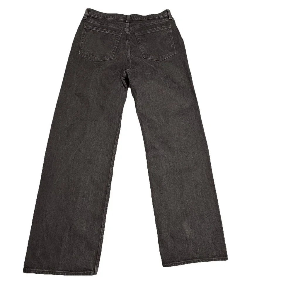 Abercrombie &‎ Fitch The 90s Relaxed Jeans High Rise Womens 12/31x30 Black NWT - Picture 8 of 11